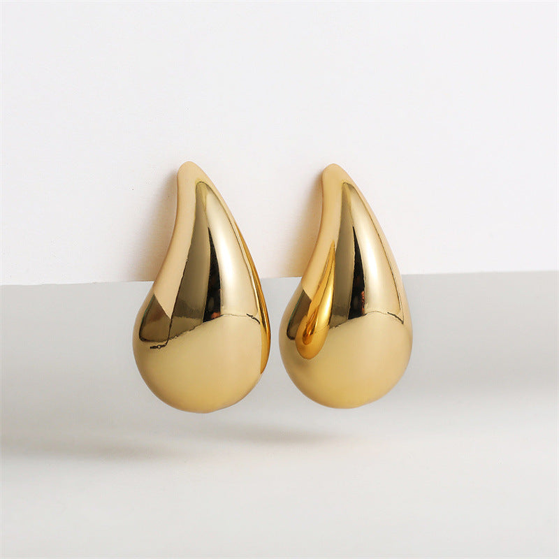 Elegance Minimal Teardrop Stud Earrings