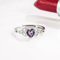Classic Heart Crystal Ring