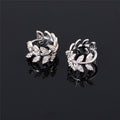 Elegant Wheat Leaf Earrings