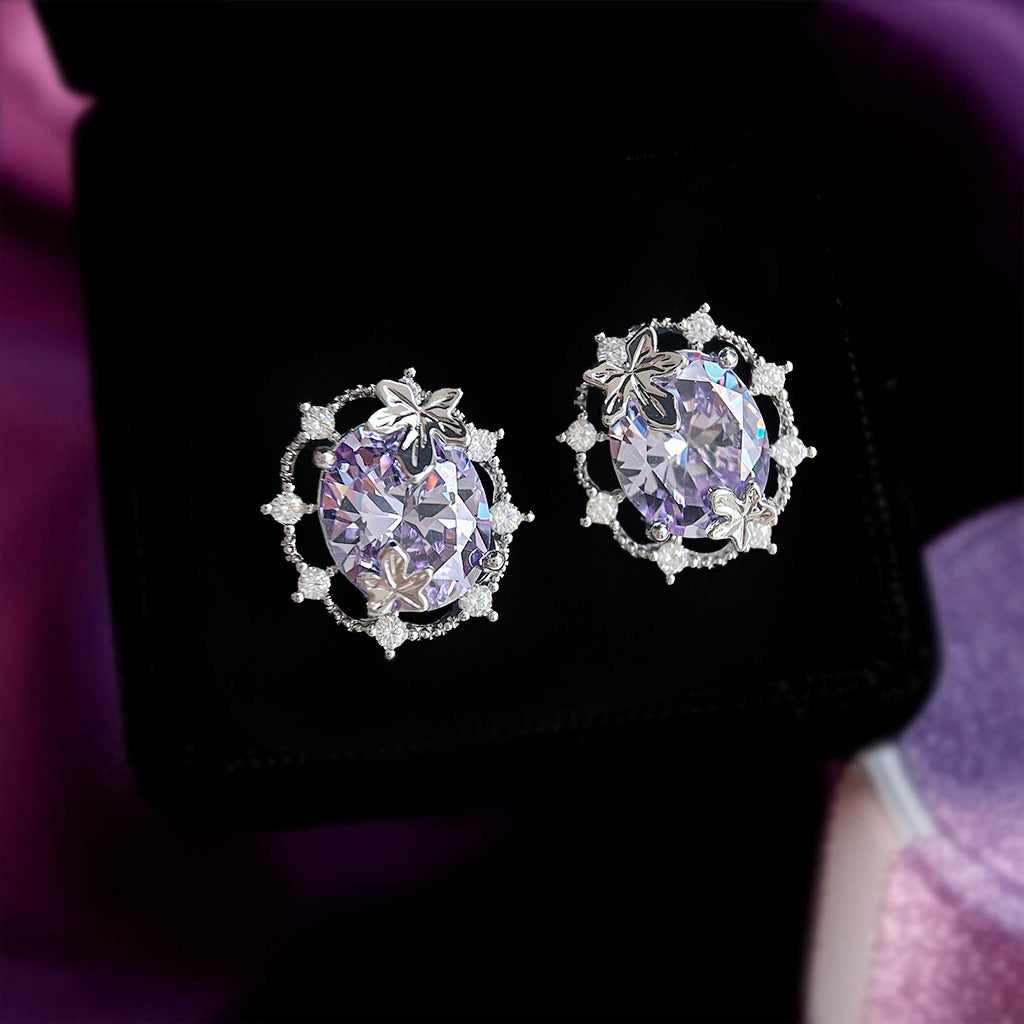 Violet • Amethyst Earrings