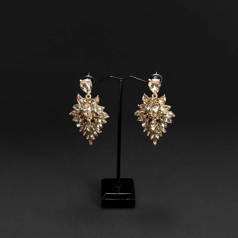 Crystal Tassel Earrings