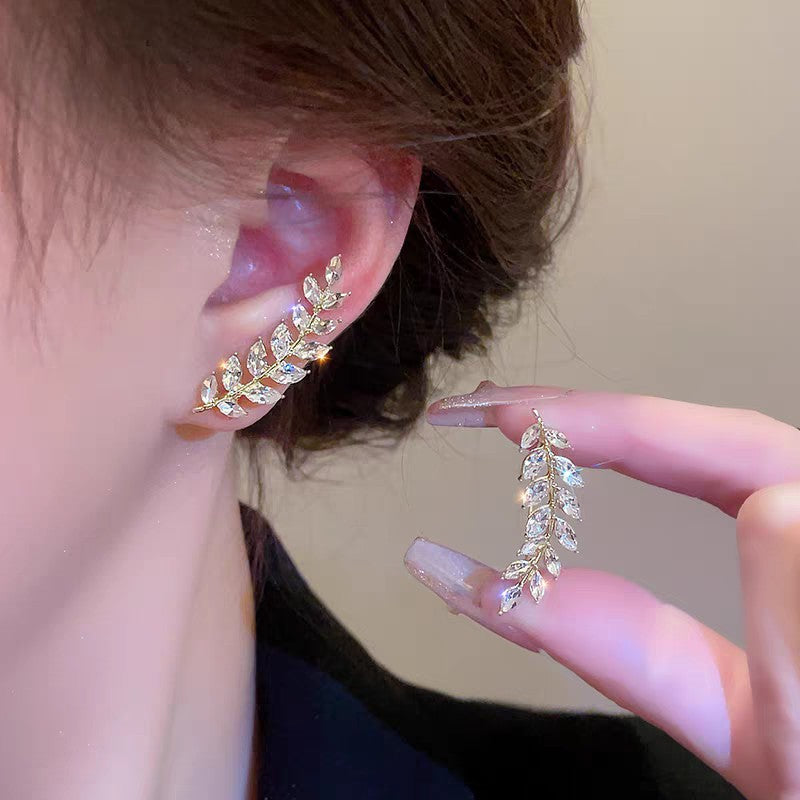 Pavé Wheat Ear Cuff