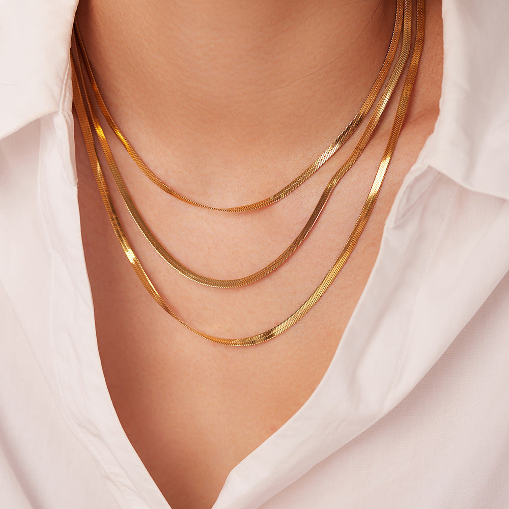 Sophie – Beautiful Gold-Tone Multi-Layer Necklace