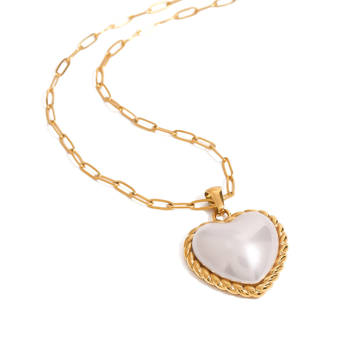 Victoria – Elegant Gold Necklace with Pendant.