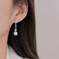 Vintage Tassel Crystal Earrings