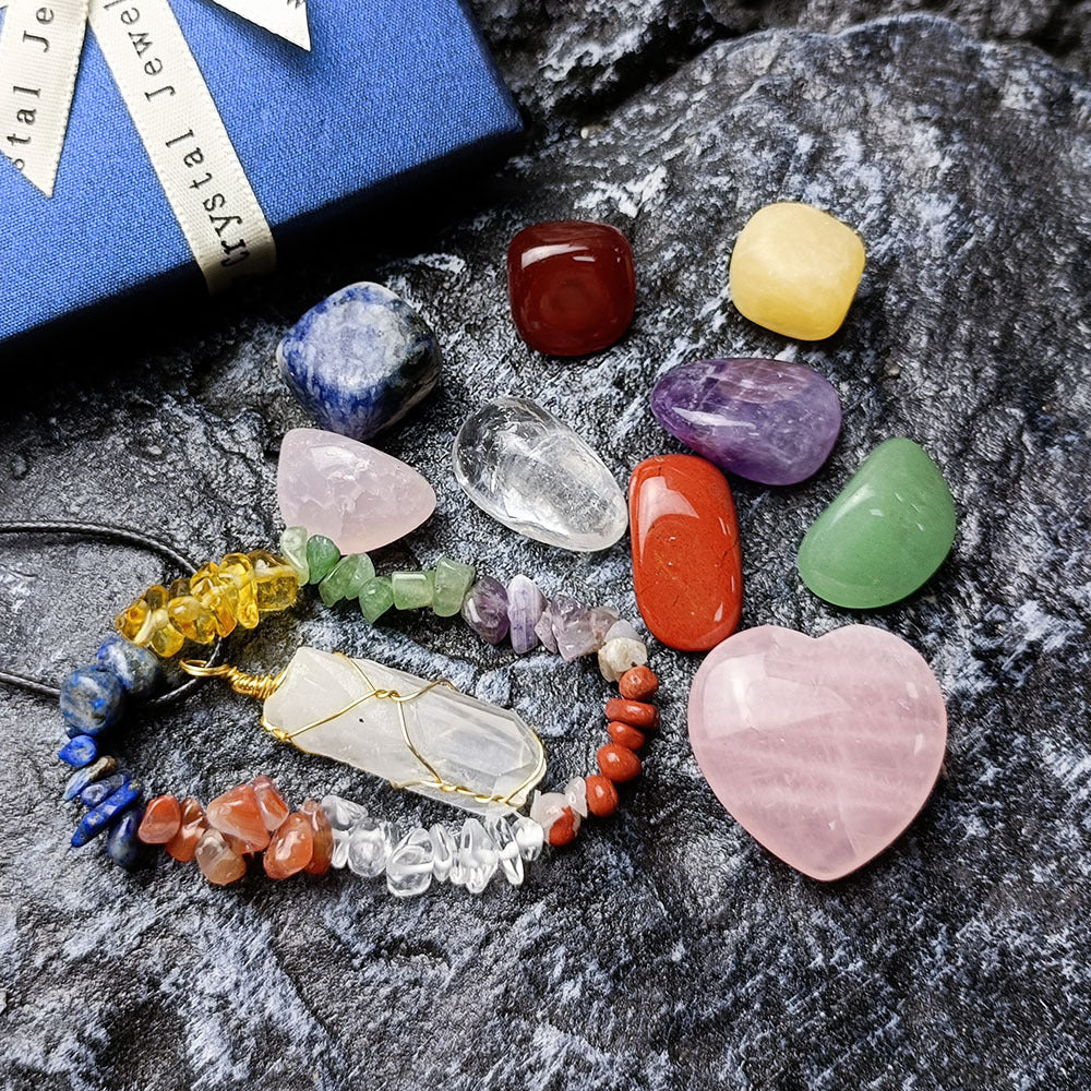 Energy Burst ? Colorful Stone & Hexagonal Pillar Trio