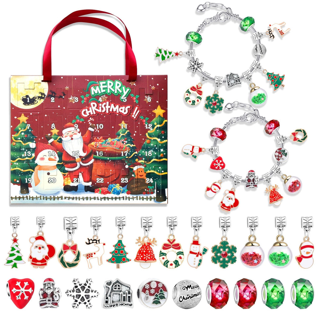 Christmas Advent Calendar Bracelet DIY Blind Box