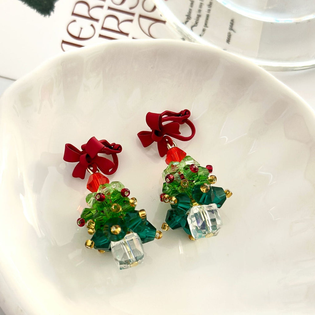 Christmas Tree Earrings