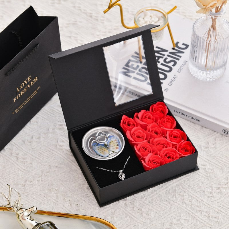 DIY Pearl Necklace Clam Romantic Gift Box Set