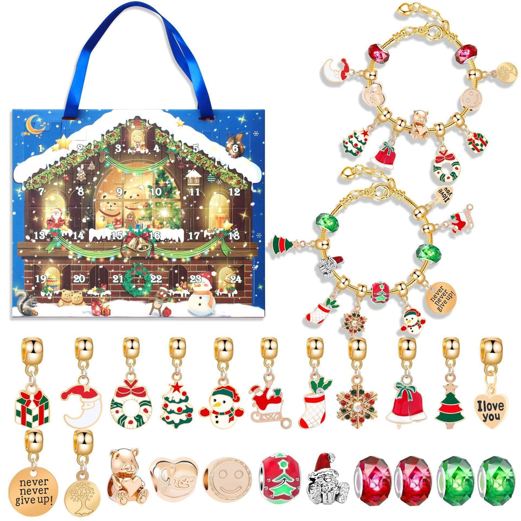 Christmas Advent Calendar Bracelet DIY Blind Box
