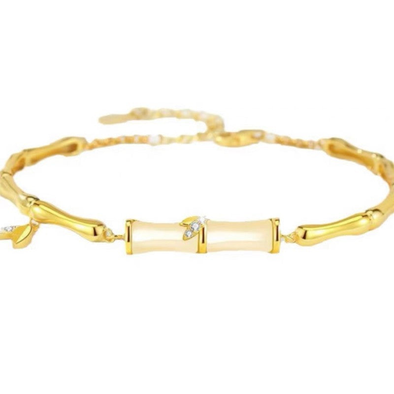 Bamboo ? Gold plated bracelet