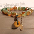 Safety clasp ? Natural colorful agate bracelet