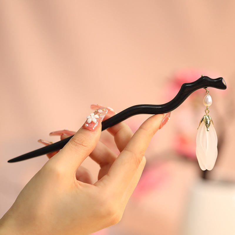 Elegant Ebony Hairpin