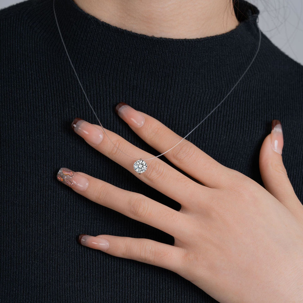 Mermaid Tears Invisible Floating Necklace
