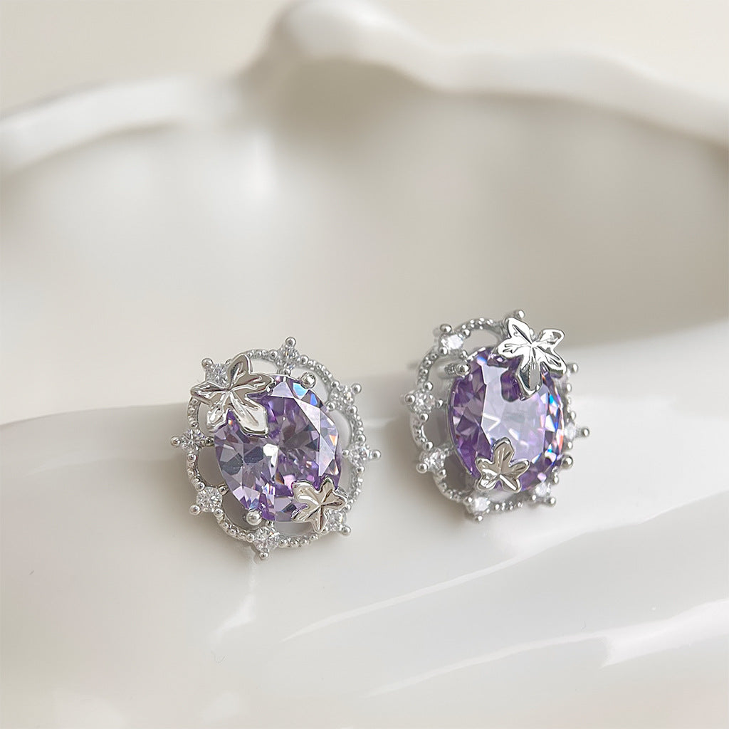 Violet • Amethyst Earrings