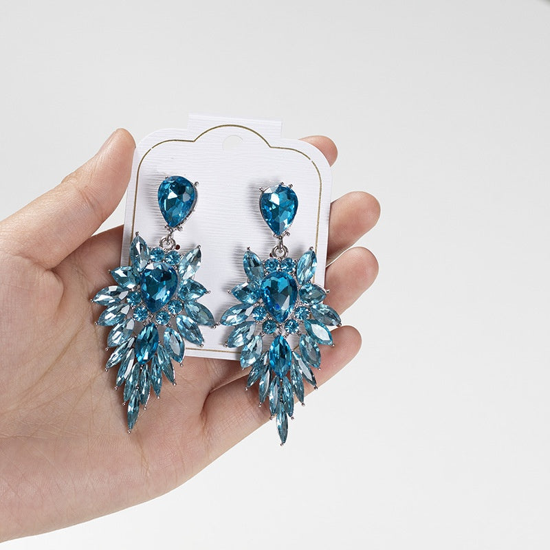 Crystal Tassel Earrings