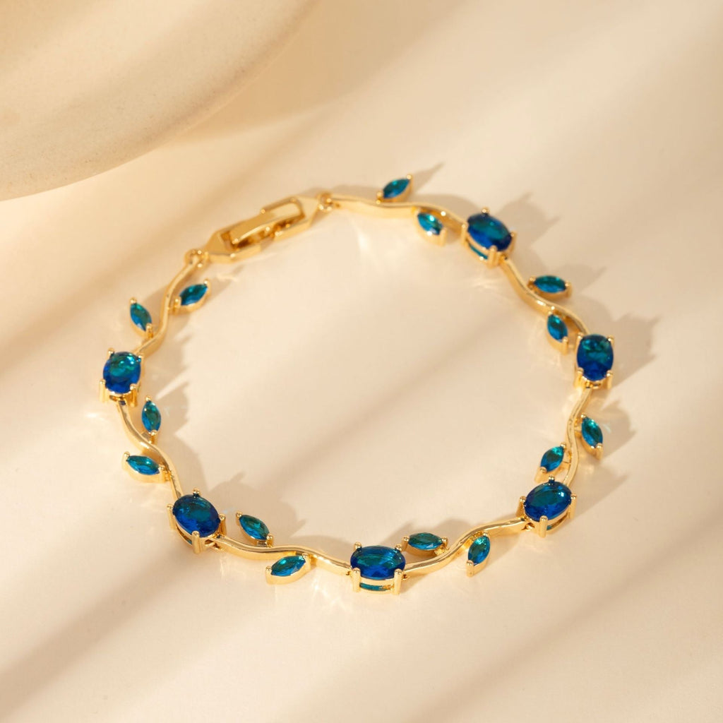 Tulip Vine Crystal Bracelet