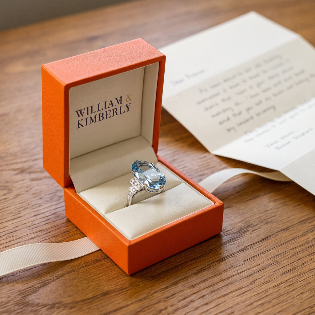 Giulietta White Gold Sapphire Ring