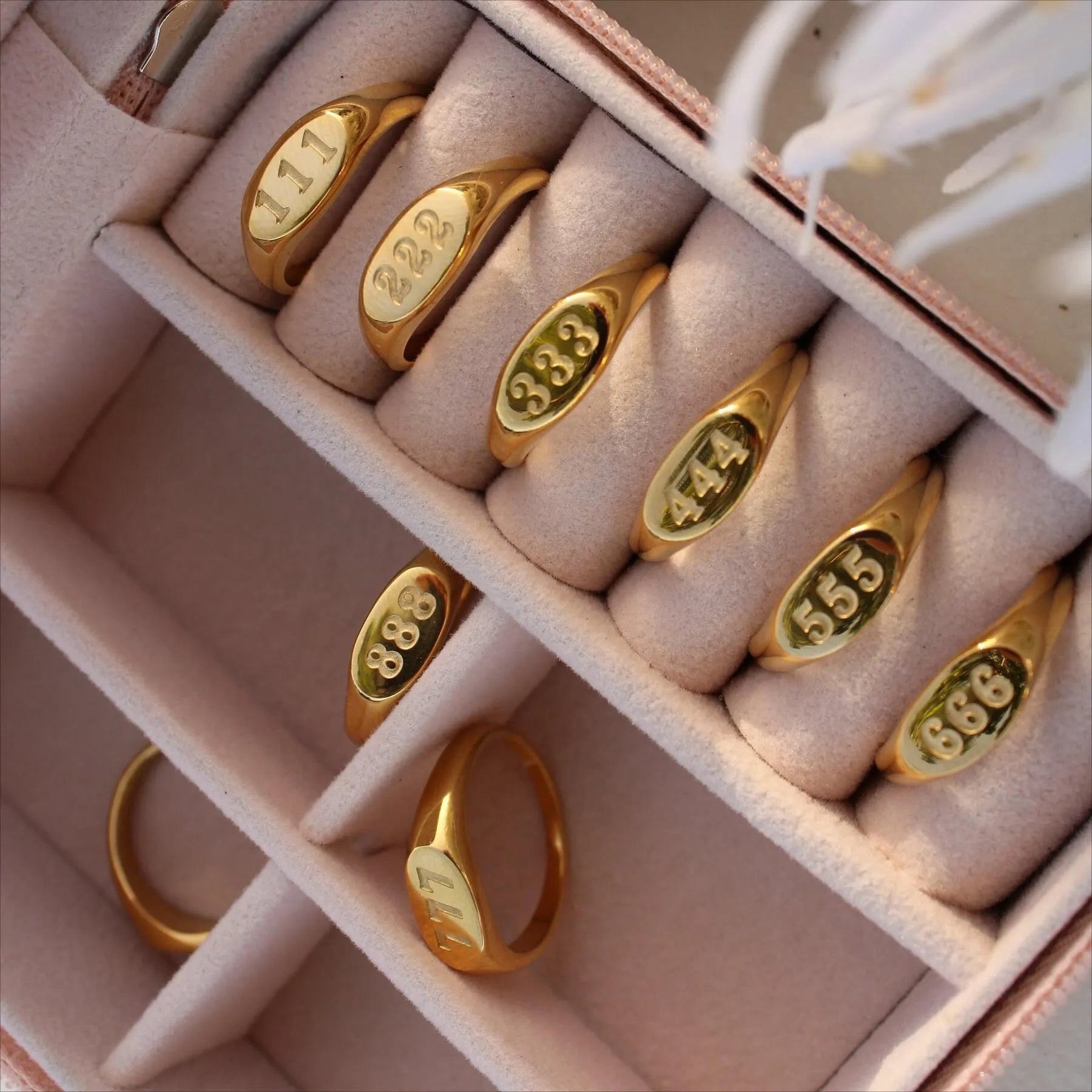 Angel Number Ring Angelica