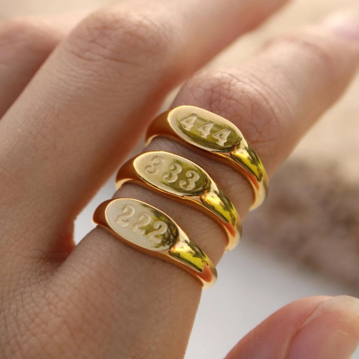 Angel Number Ring Angelica