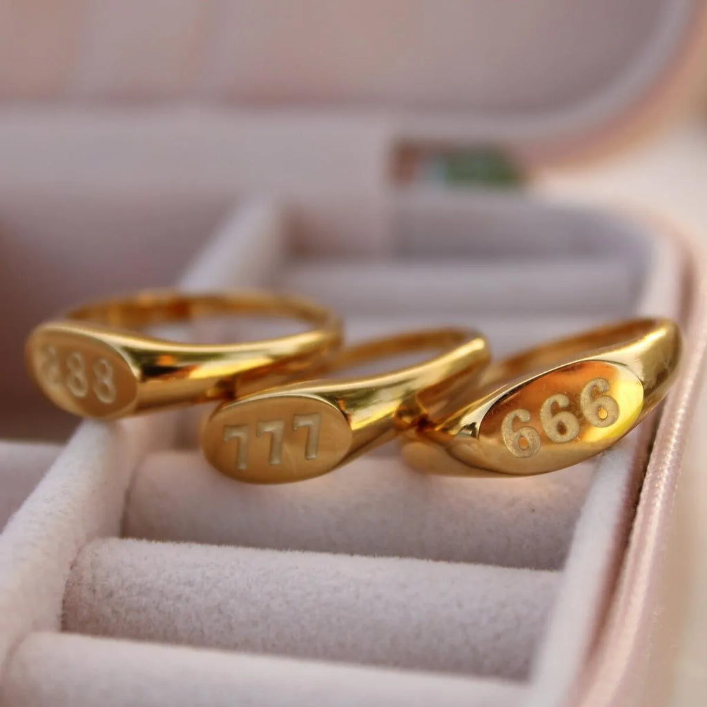 Angel Number Ring Angelica
