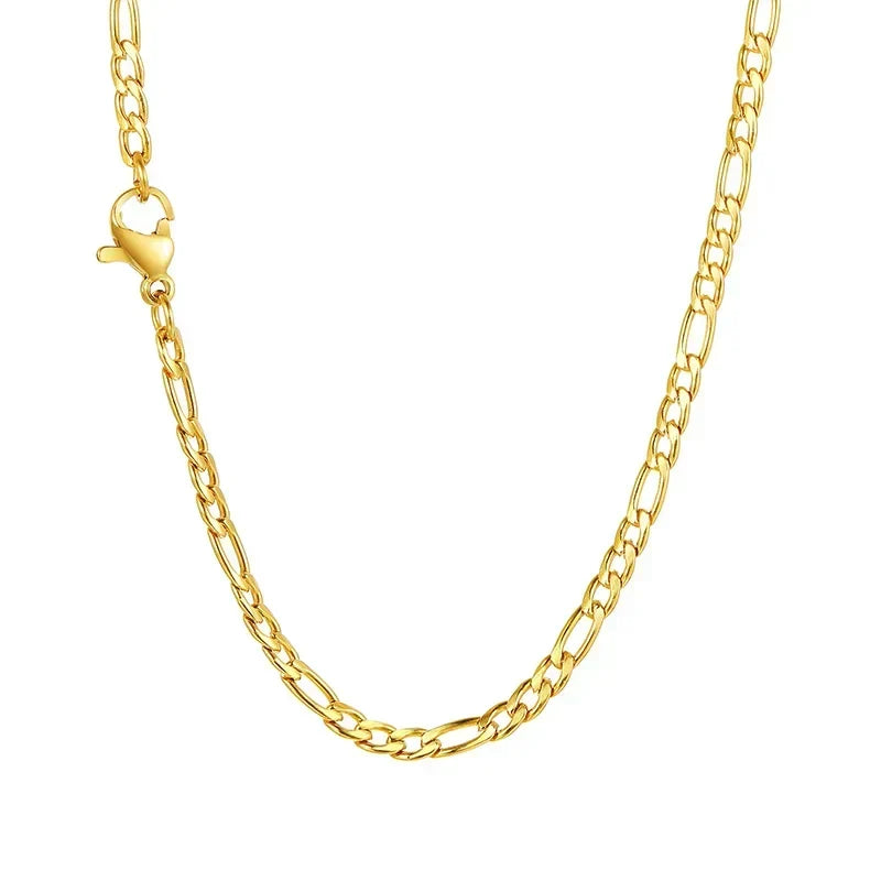 Valerie – Simple Chain Structure Gold Necklace