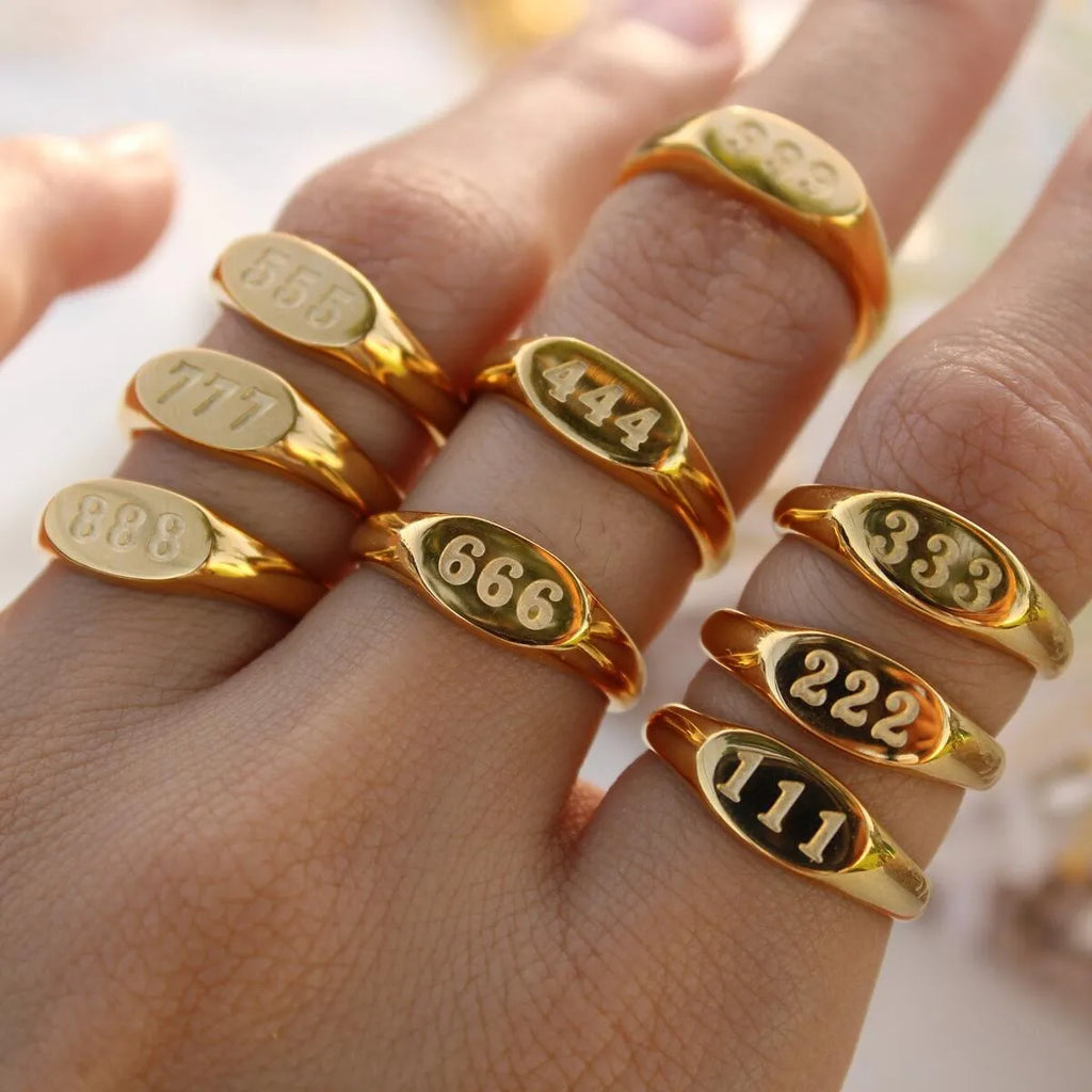 Angel Number Ring Angelica