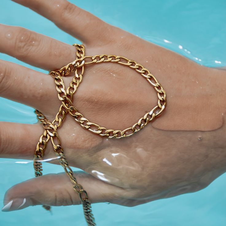 Valerie – Simple Chain Structure Gold Necklace