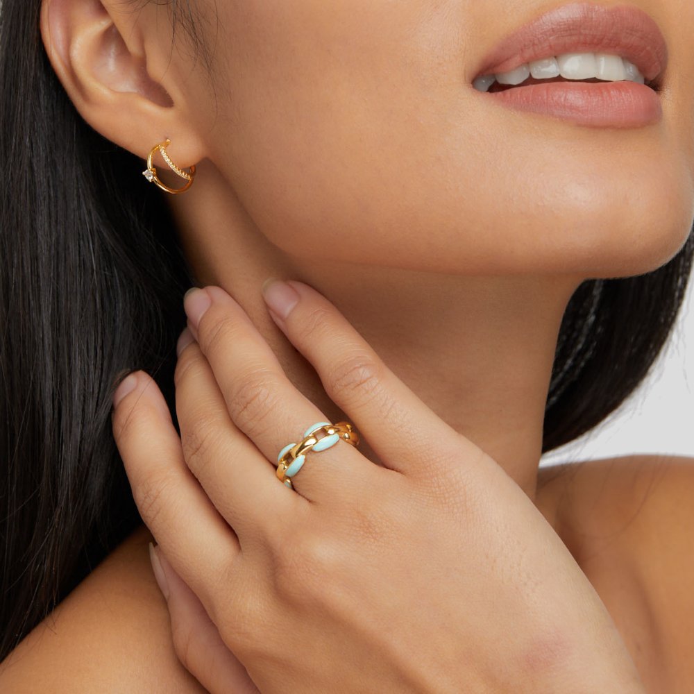 Anneliese – Gold and Silver Ring