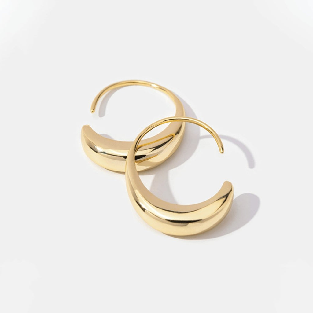 Suzanne – Textured Gold Earrings