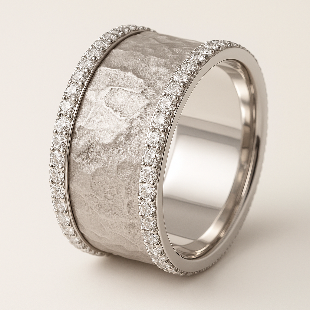 Hannah - Vintage Ring Silver Zirconium
