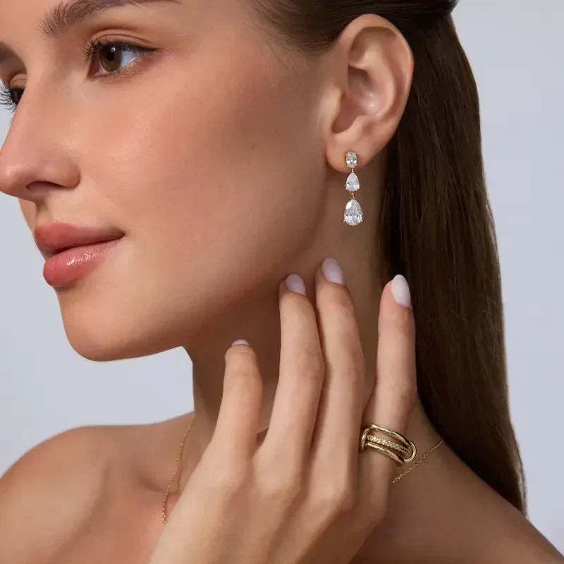 Grace Gradient Drop Earrings