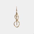 Earrings Spiral Sunbeam | Gold