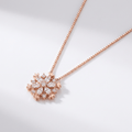 SNOWFLAKE ZIRCONIA NECKLACE