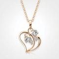 SWEETHEART ZIRCONIA NECKLACE