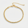 Isabella - Chic Braided Gold Ring