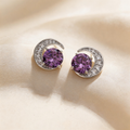 Elegant Sun, Moon & Star Stud Earrings