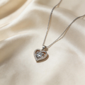 Elegant Heart Pendant Necklace