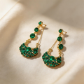 Elegant Tassel Pendant Stud Earrings