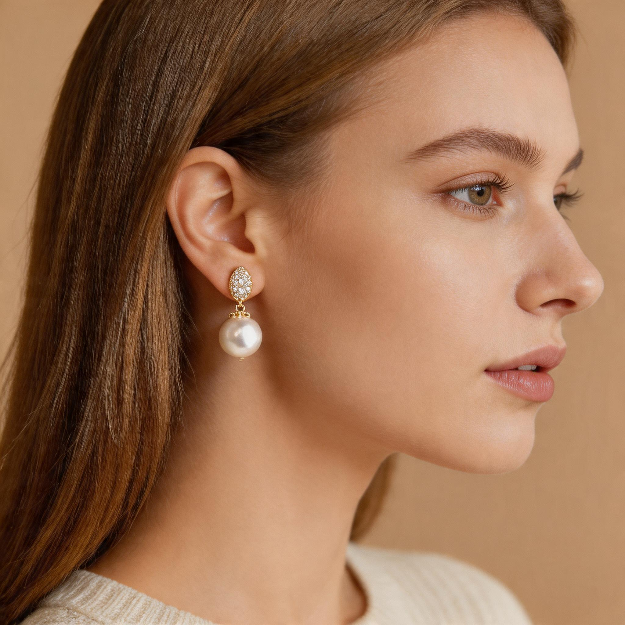Timeless Pearl Drop Earrings
