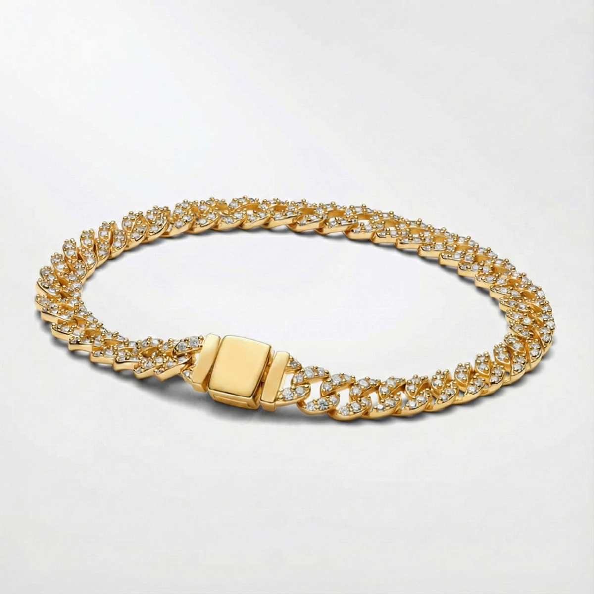 Moissanite Cuban Bracelet