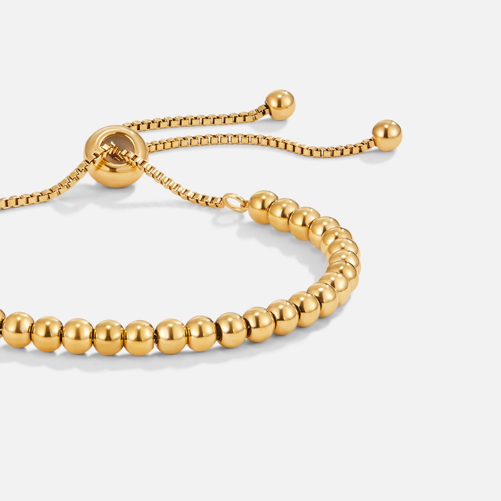 Adelina - Gold Pearl Bracelet