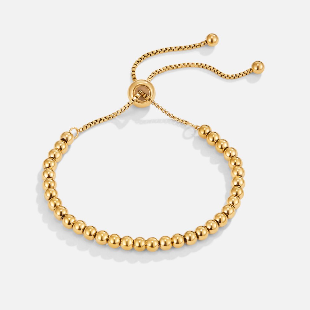Adelina - Gold Pearl Bracelet