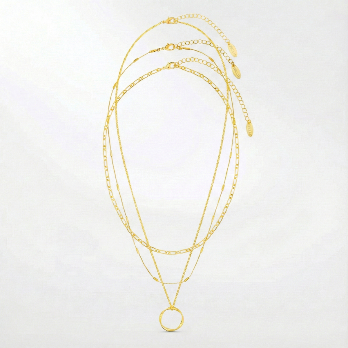 Open Necklace (3 Rows)