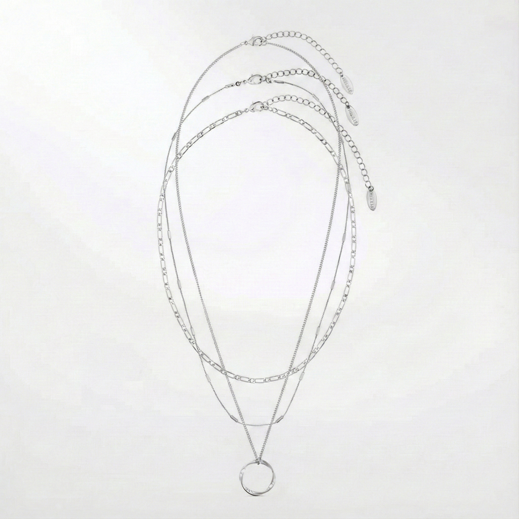 Open Necklace (3 Rows)