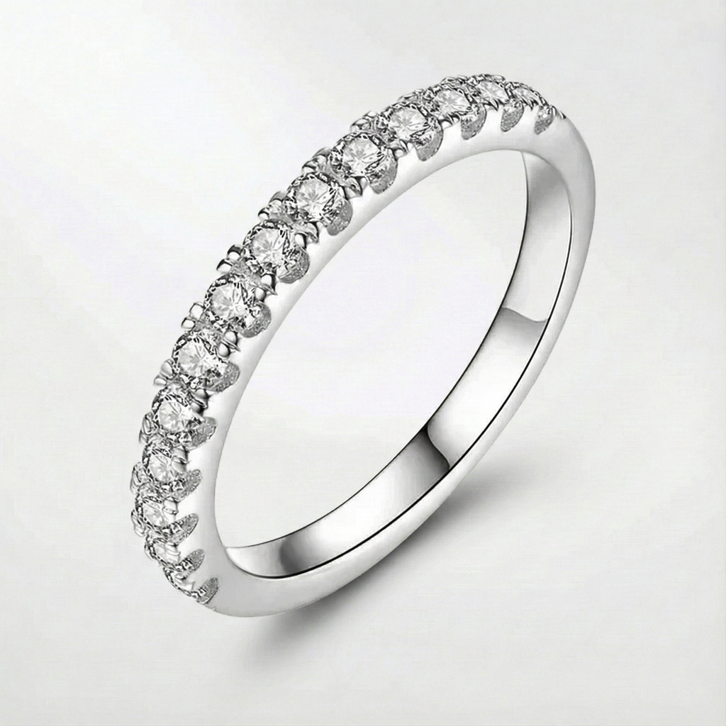 Moissanite Engagement Ring
