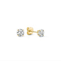 Larmes de Lune Stone Stud Earrings