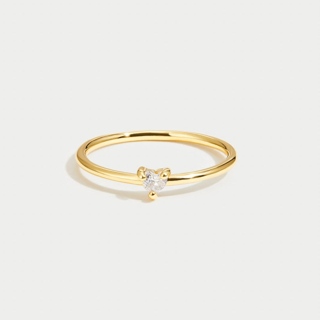 Leonie – Smooth Gold Ring.