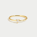 Leonie – Smooth Gold Ring.