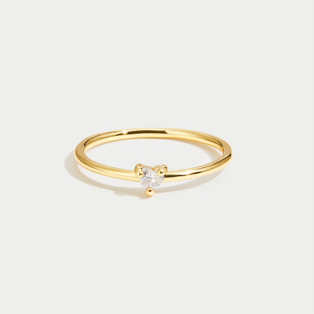 Leonie – Smooth Gold Ring.